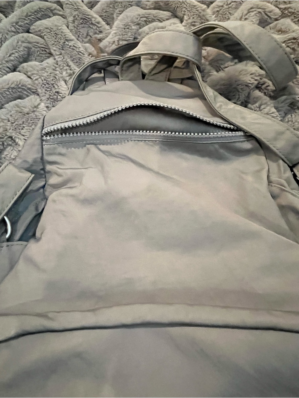 Rebecca Minkoff gray Julian nylon
backpack - Picture 8 of 16